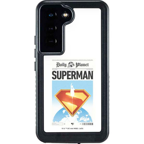 Superman 2025 Daily Planet Superman Cover Galaxy S24 Waterproof Case